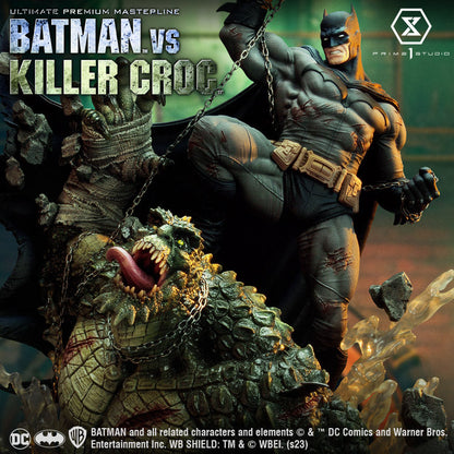 Dc Comics Batman Vs Killer Croc Statue Von Prime 1 Studio