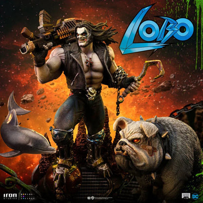 Lobo Unleashed Kunststatue von Iron Studios