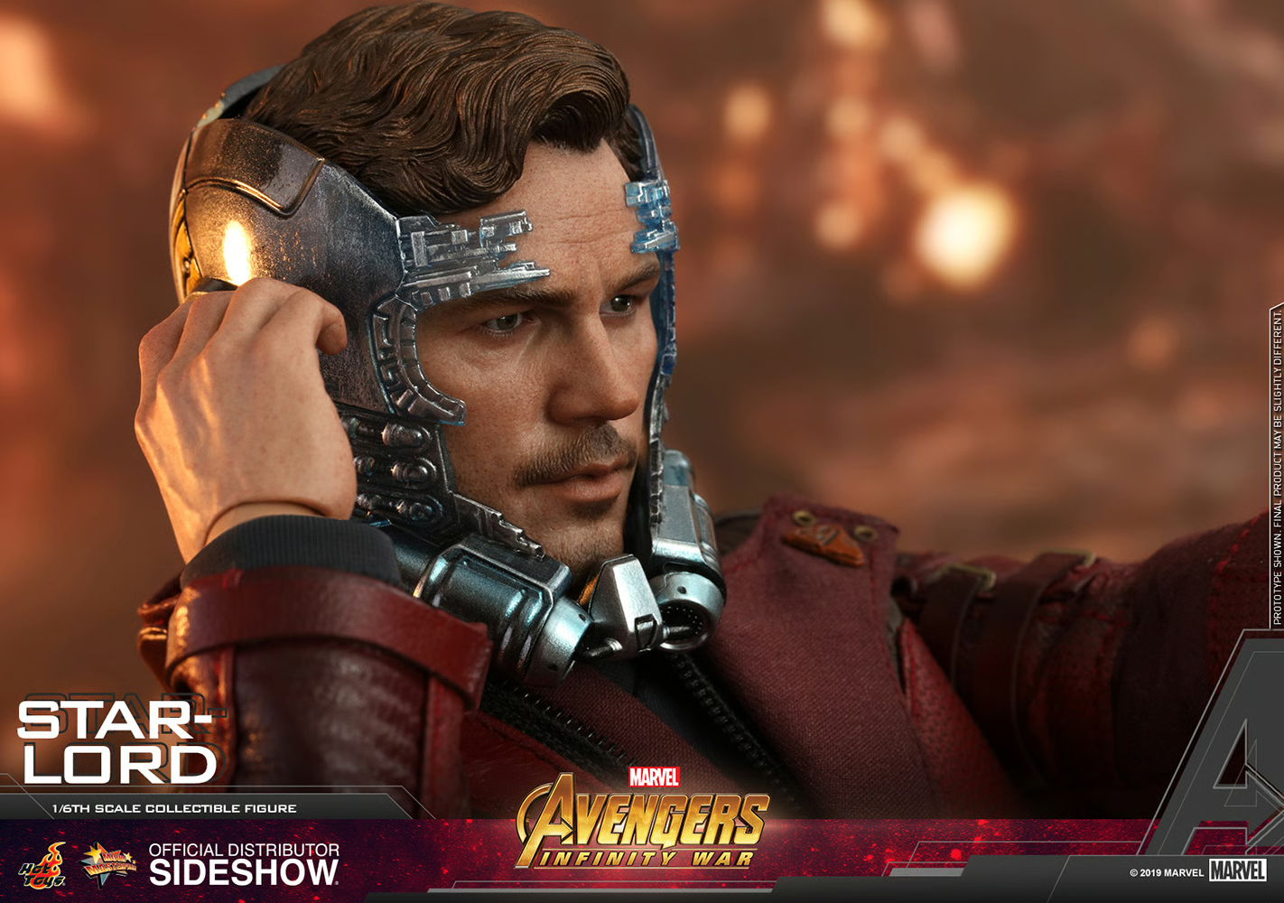 Star-Lord Sixth Scale Figur von Hot Toys