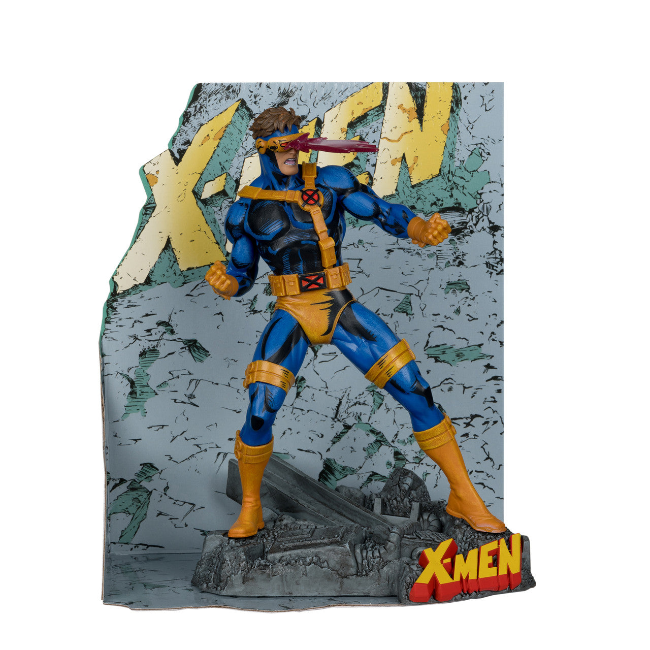 Cyclops (X-Men #1) Sammlerfigur mit Szene von McFarlane