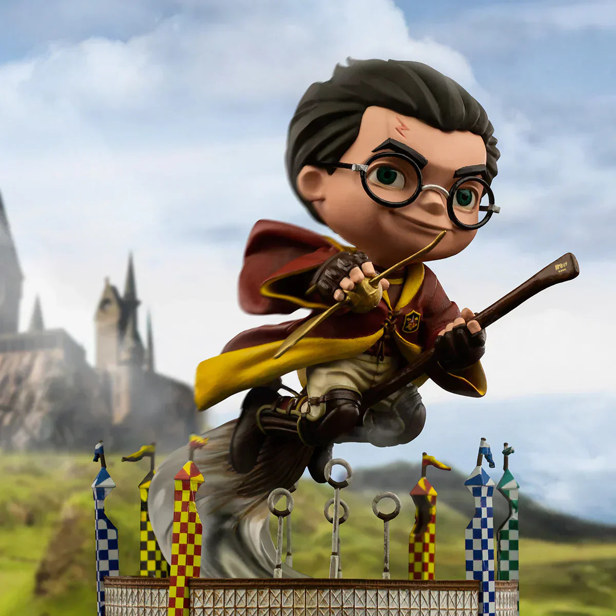 Harry Potter beim Quidditch-Spiel - Harry Potter - MiniCo Illusion von Iron Studios