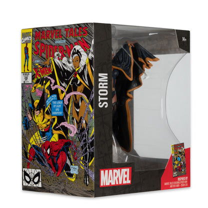 Storm (Marvel Tales Ft. Spider-Man und die X-Men) Sammlerfigur mit Szene von McFarlane