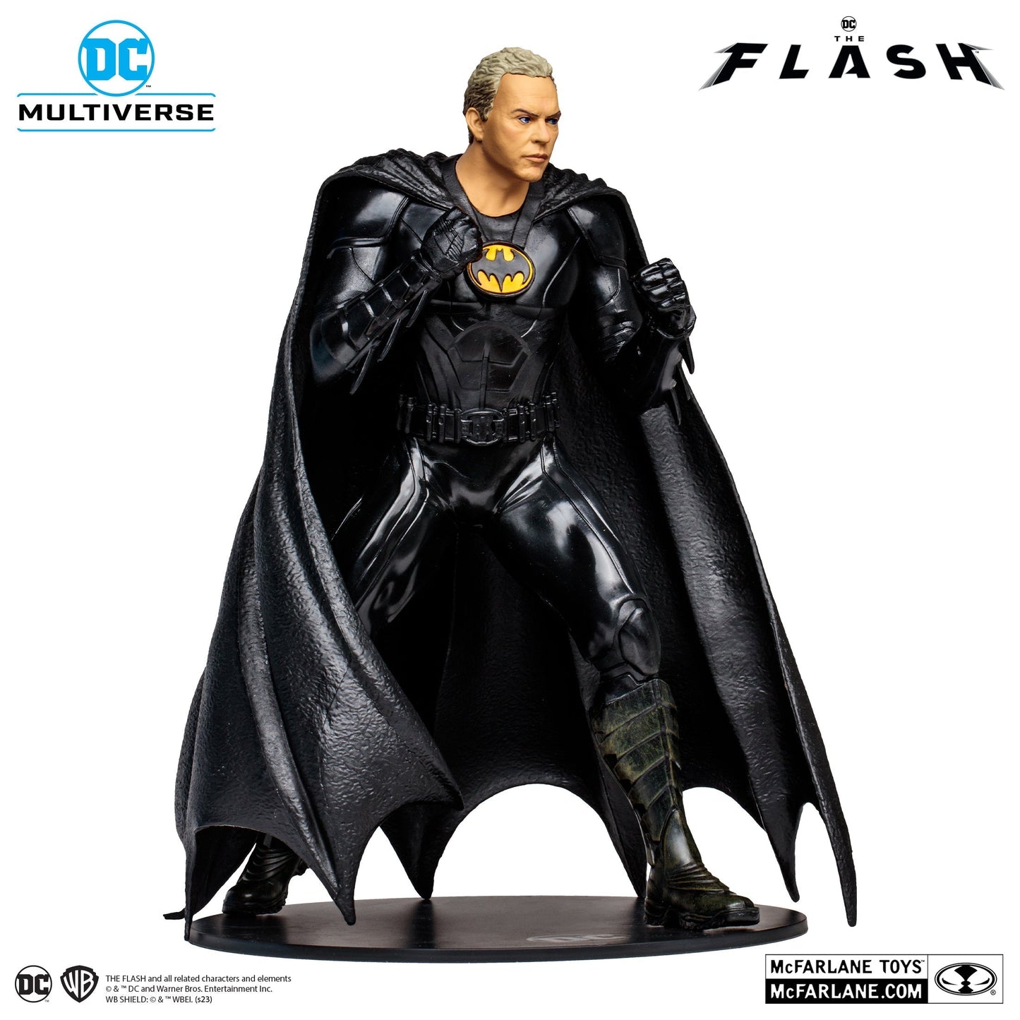 Batman Multiverse Unmasked 12' Statue (Gold Label) (The Flash Film) von McFarlane