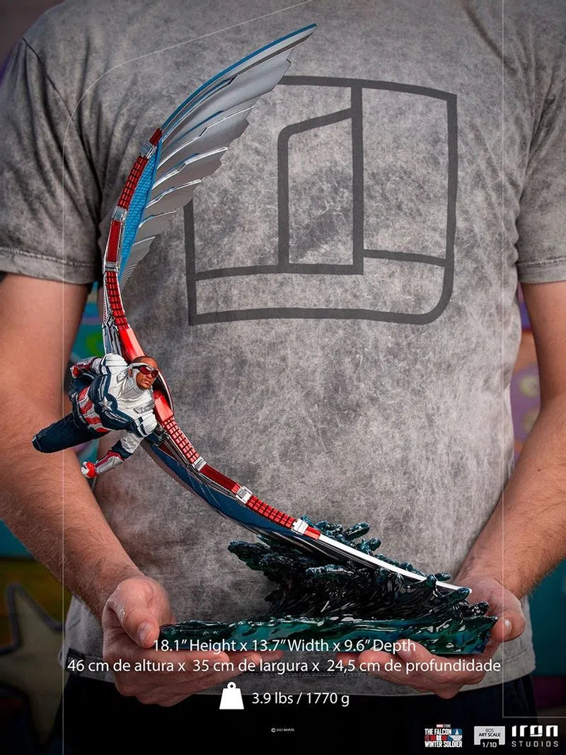 Captain America Sam Wilson (Deluxe) 1/10 Statue von Iron Studios