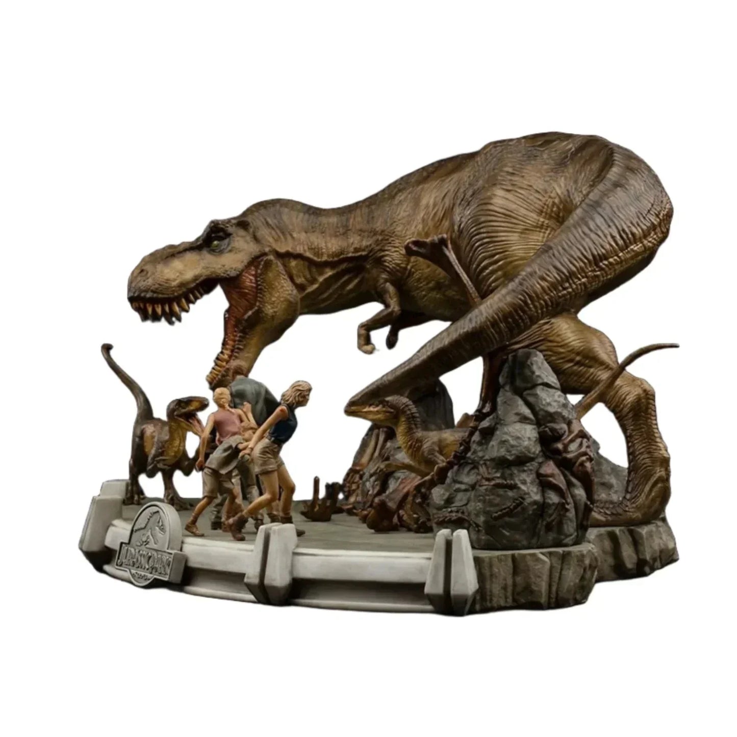 Jurassic Park - Die letzte Szene Diorama Demi Maßstab 1/20
