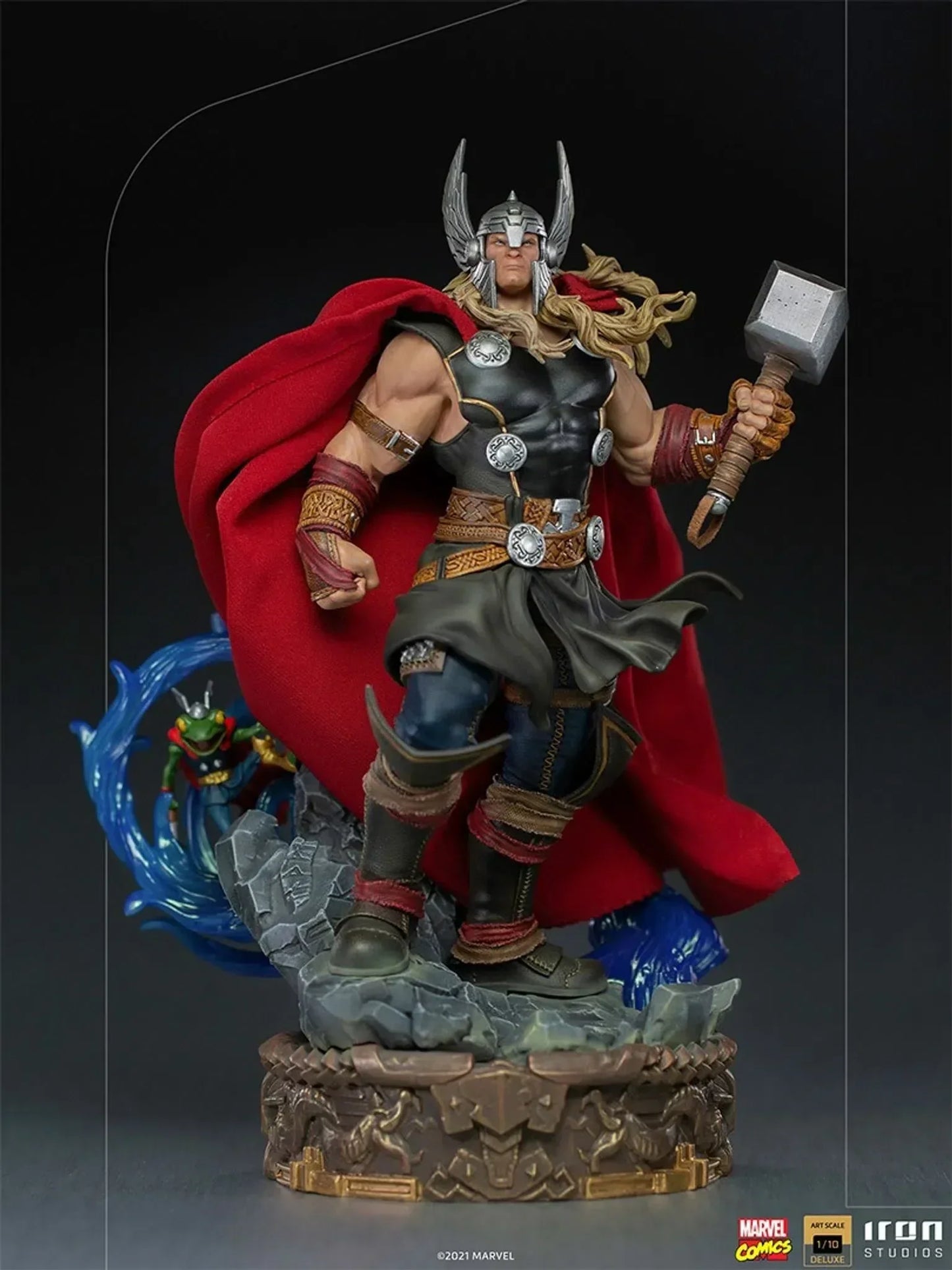 Thor Unleashed Deluxe 1:10 Maßstab Statue von Iron Studios