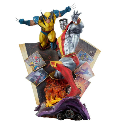 Fastball Special: Colossus und Wolverine Statue von Sideshow Collectibles