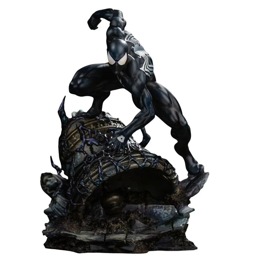 Spider-Man Schwarze Bds Kunststatue von Iron Studios