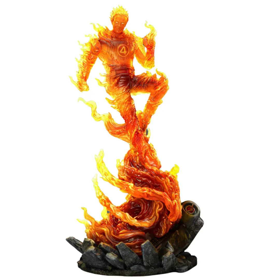 Human Torch Art Scale Statue von Iron Studios
