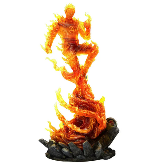 Human Torch Art Scale Statue von Iron Studios