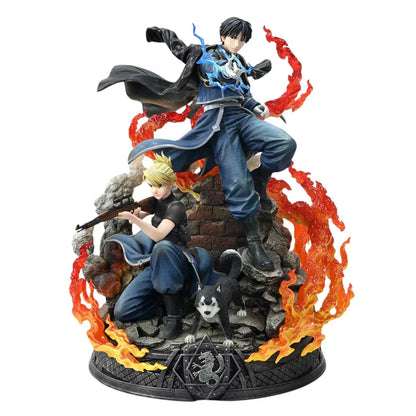 Fullmetal Alchemist Roy Mustang & Riza Hawkeye Dx Regular Version Statue von Prime1 Studio