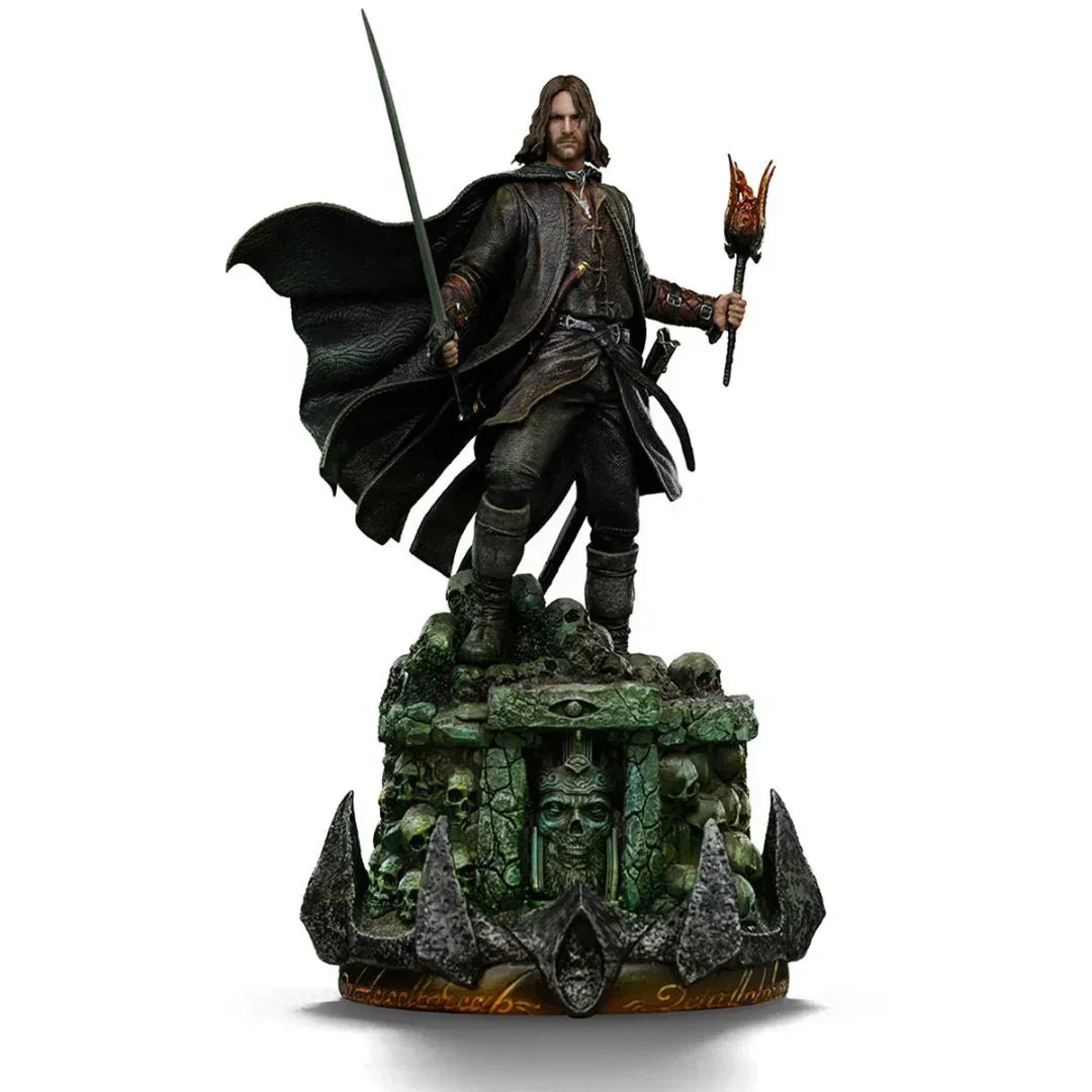 Aragorn Unleashed Statue von Iron Studios