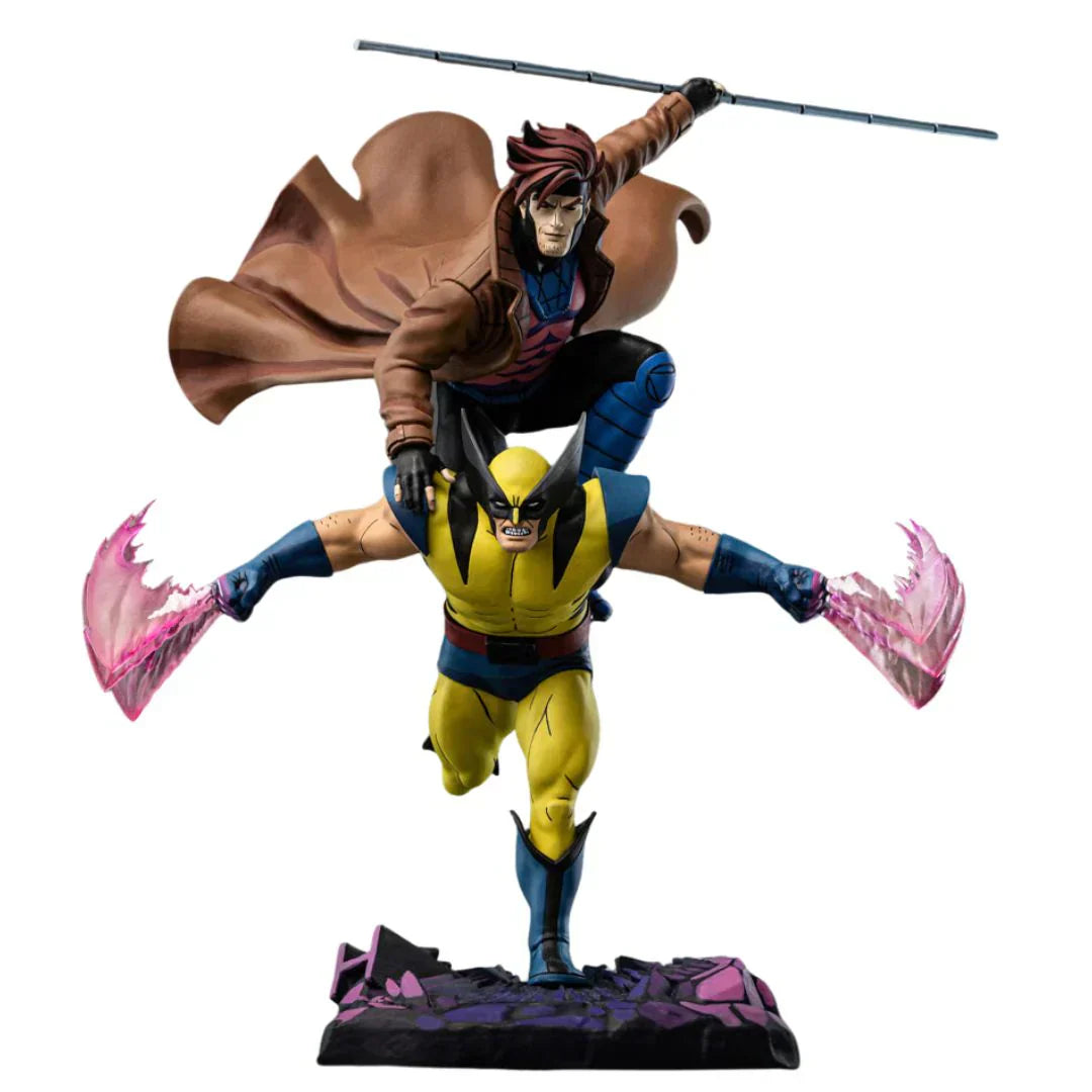 Gambit & Wolverine Deluxe Statue von Iron Studios