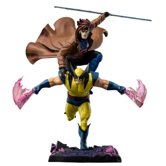Gambit & Wolverine Deluxe Statue von Iron Studios