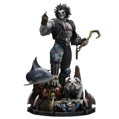 Lobo Unleashed Kunststatue von Iron Studios