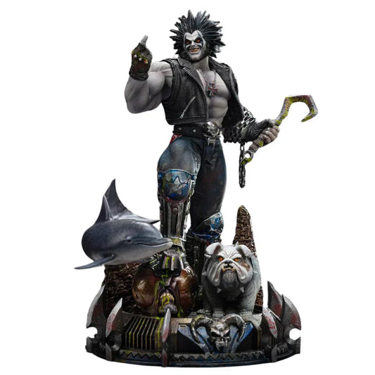 Lobo Unleashed Kunststatue von Iron Studios