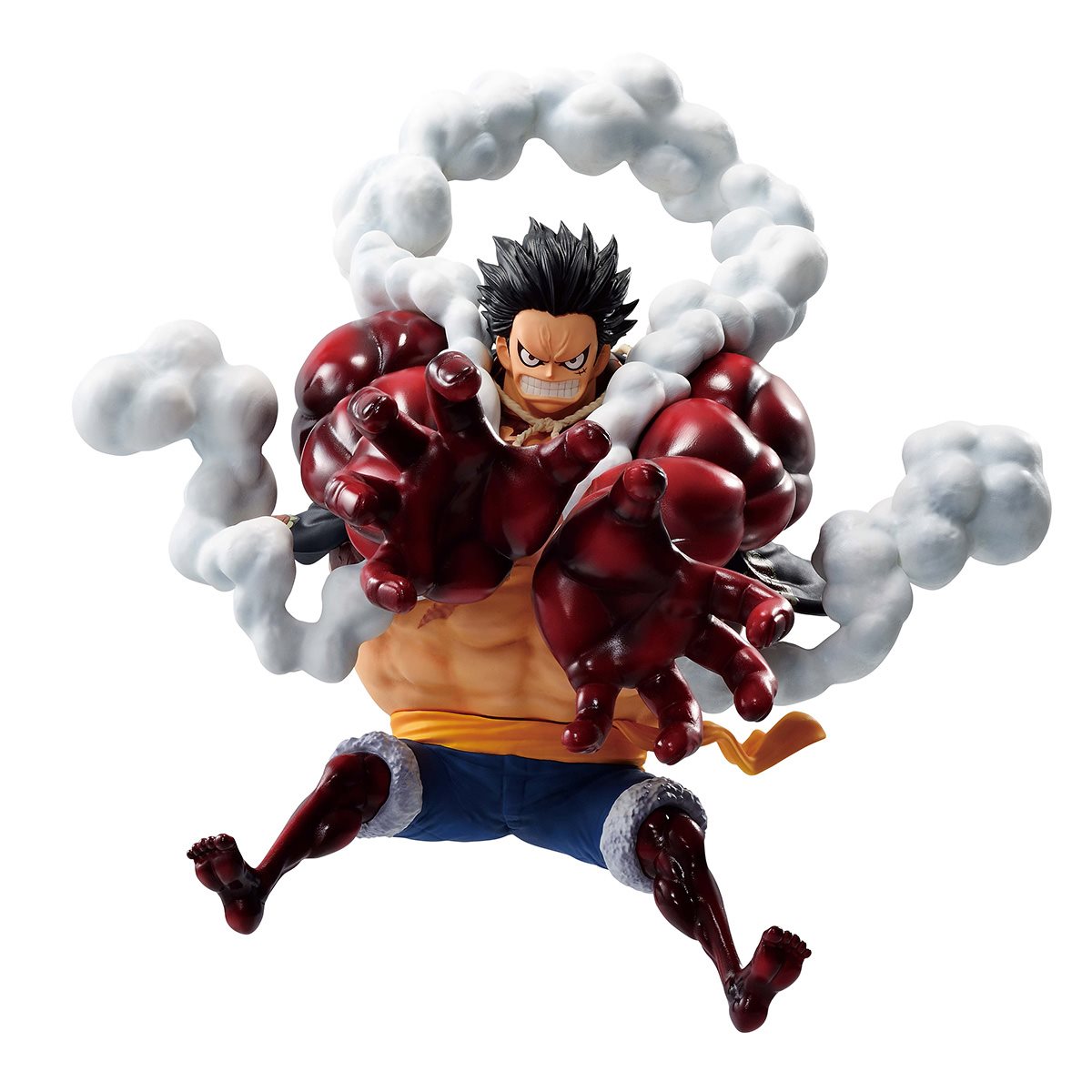 One Piece Monkey D. Luffy Gear 4 Straße zum König der Piraten Masterlise Ichibansho Statue