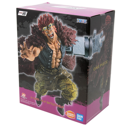 One Piece Dynamik der Ha Eustass Kid Figur (rot) Ichibansho Statue