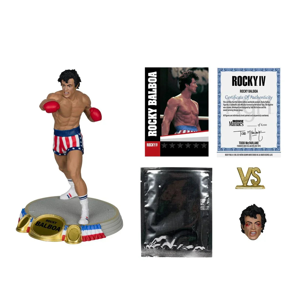 Rocky Balboa (Rocky IV) Movie Maniacs von Mcfarlane