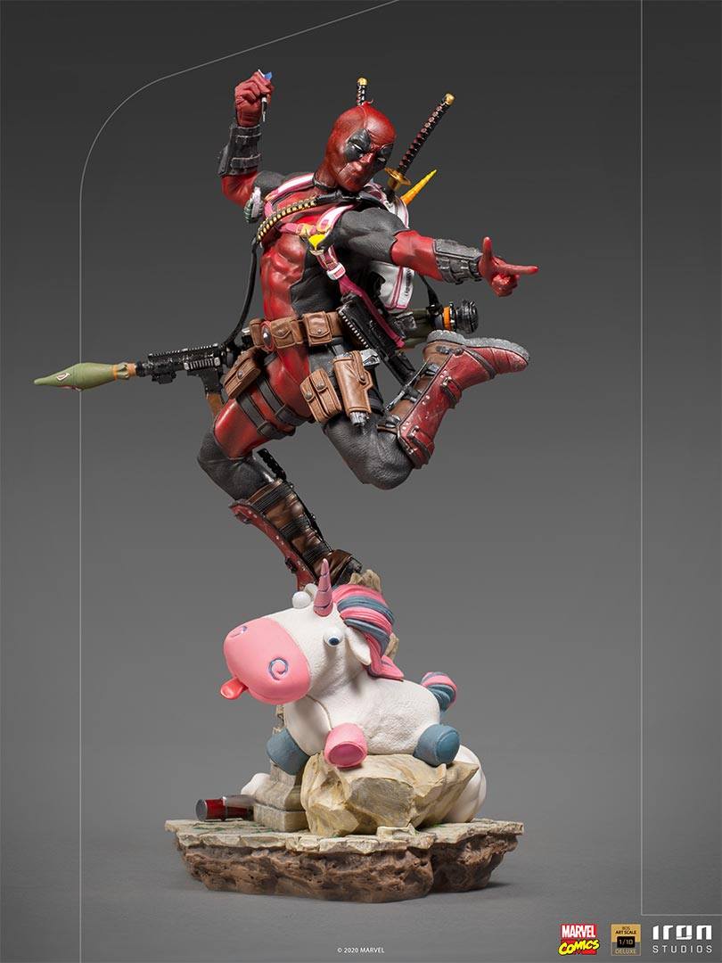Deadpool Deluxe X-Men Bds Art Scale 1/10 Statue von Iron Studios