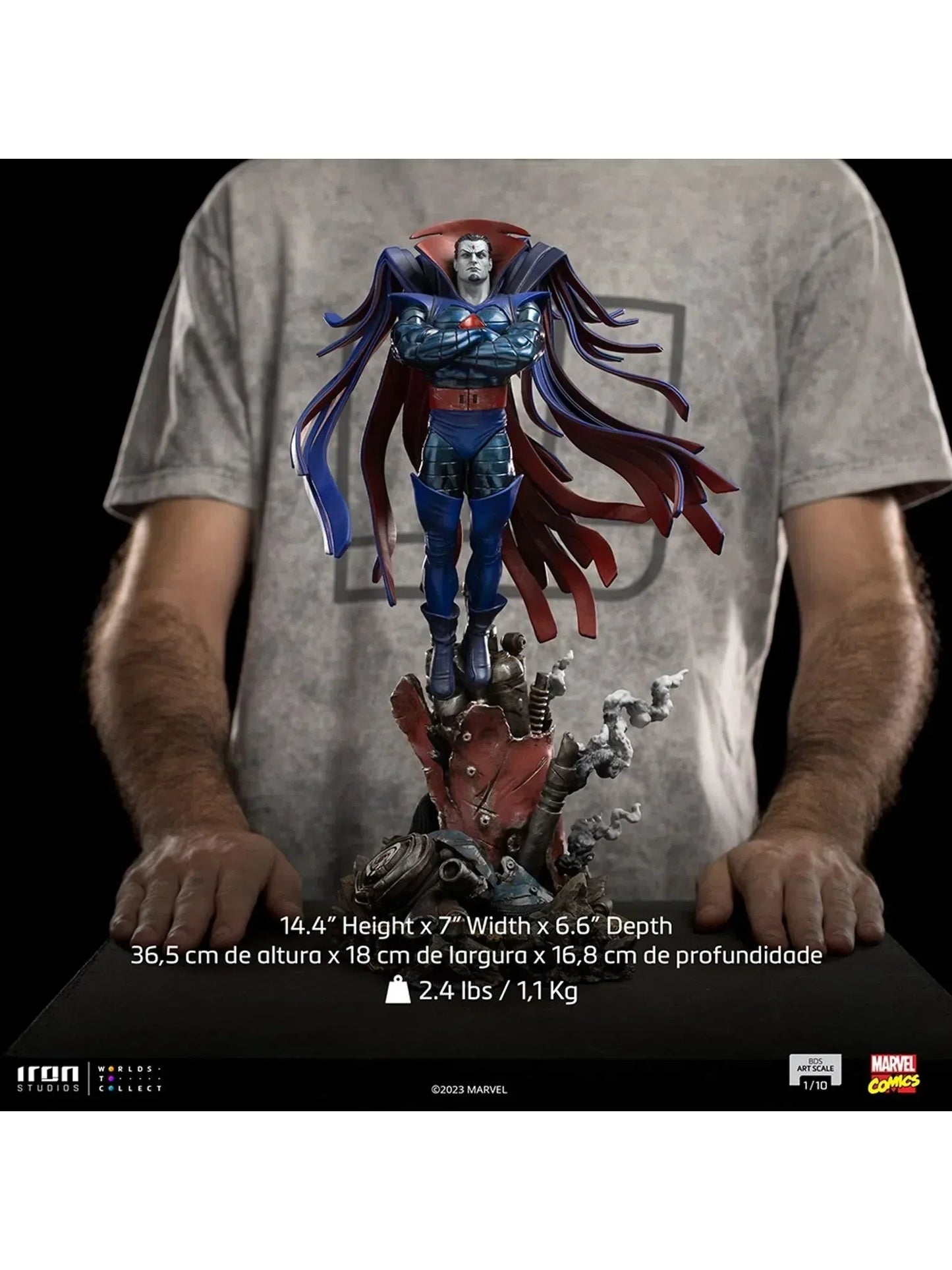 Mr. Sinister X-Men Kunstskala 1/10 Statue von Iron Studios