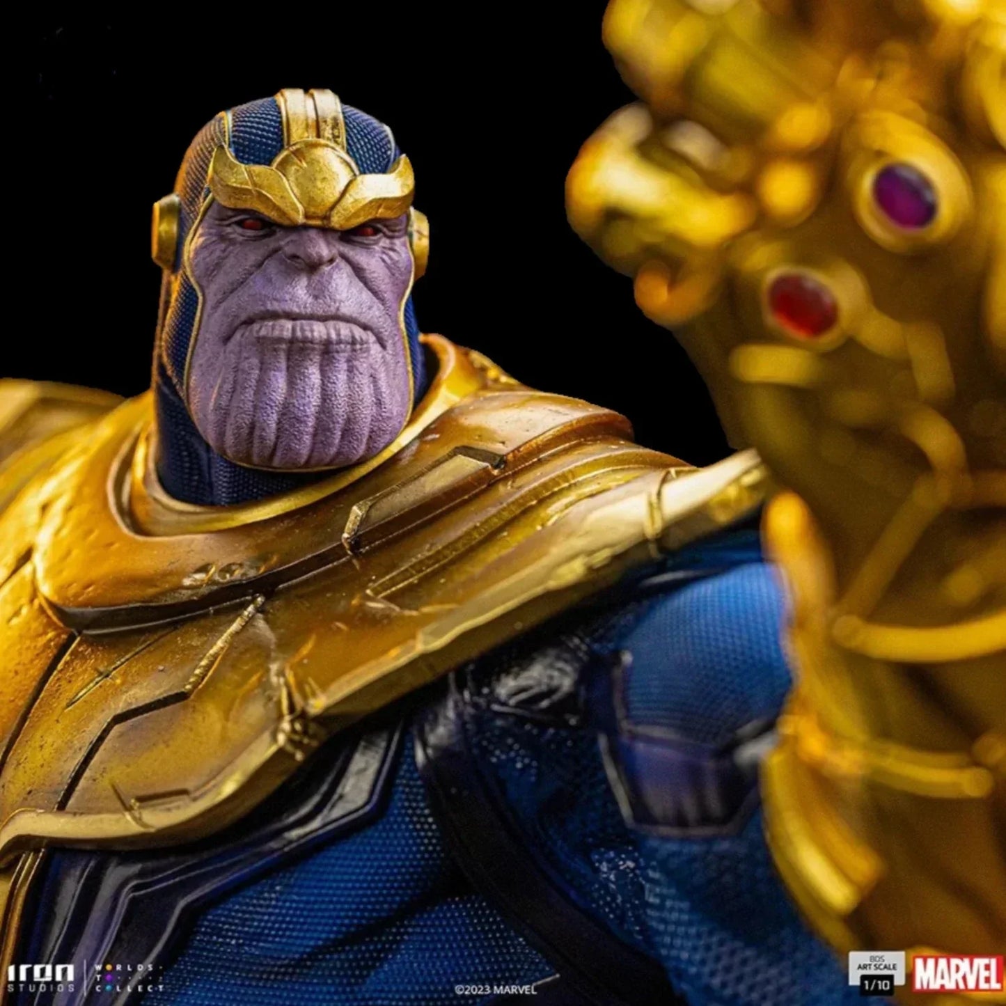 Thanos Infinity Gauntlet Diorama von Iron Studios