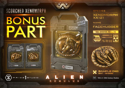 Alien Romulus Scorched Xenomorph DX Bonus Version von Prime 1 Studio