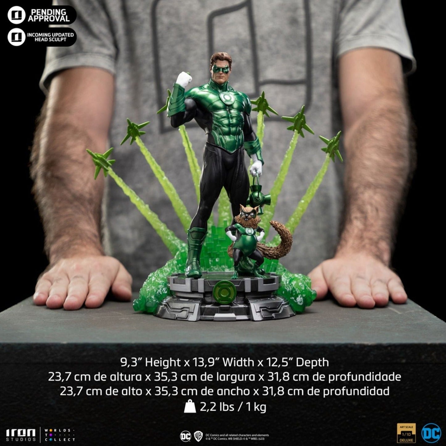 DC Comics - Green Lantern Unleashed Deluxe Art Scale 1/10 Statue