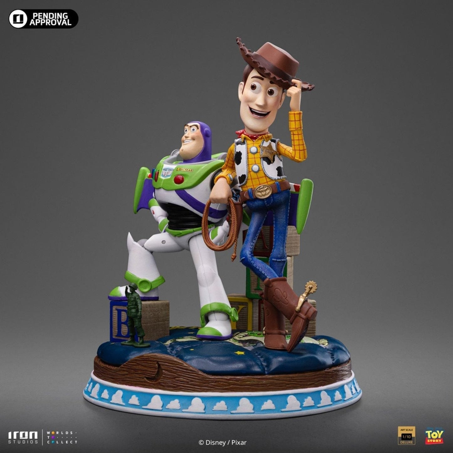 Buzz & Woody (Toy Story) Deluxe 1/10 Statue von Iron Studios
