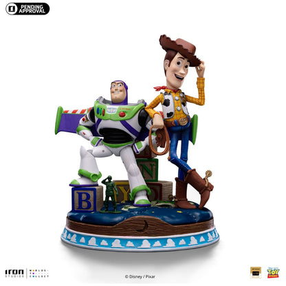 Buzz & Woody (Toy Story) Deluxe 1/10 Statue von Iron Studios