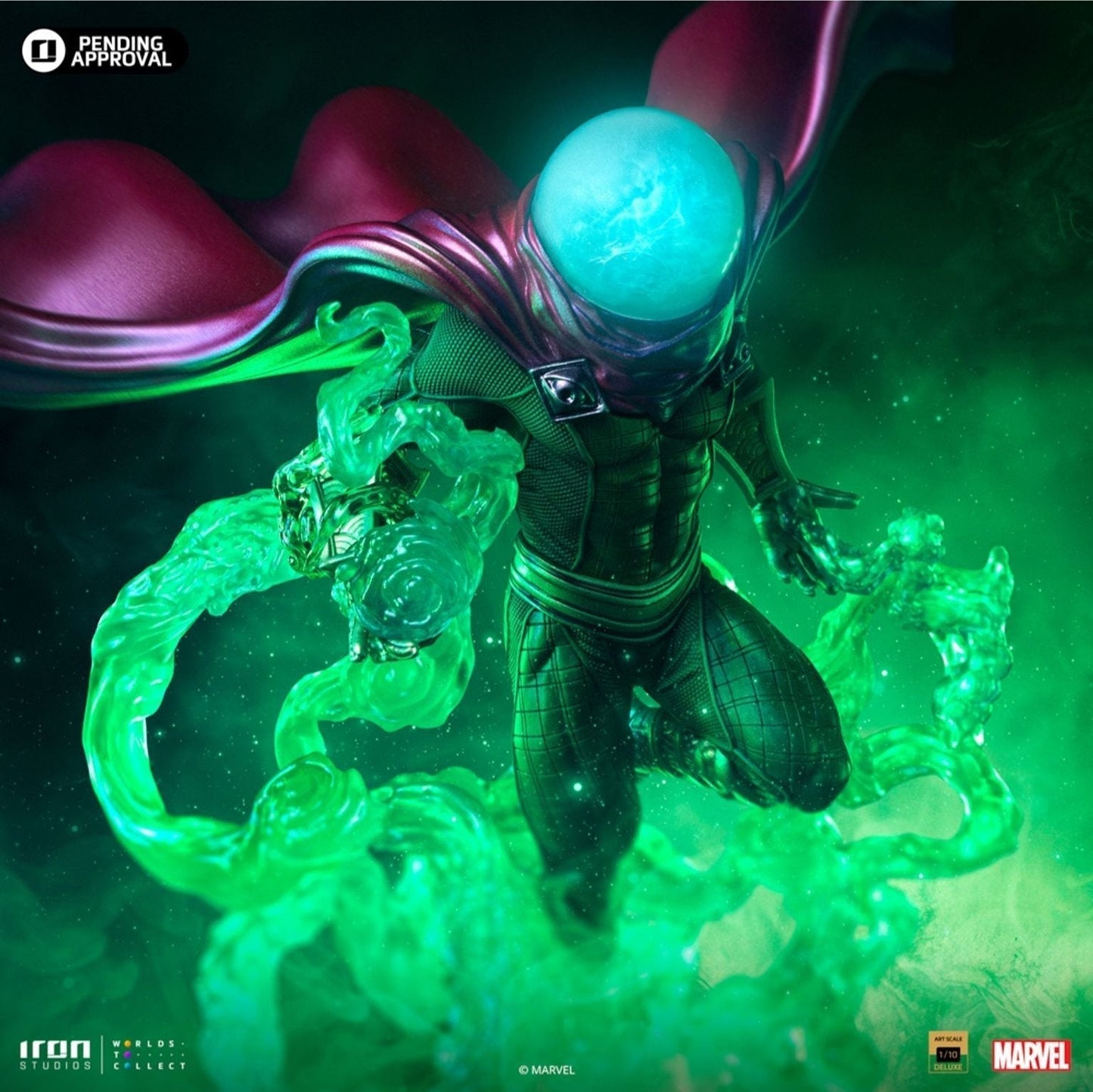 Mysterio Deluxe Statue im Maßstab 1:10 von Iron Studios