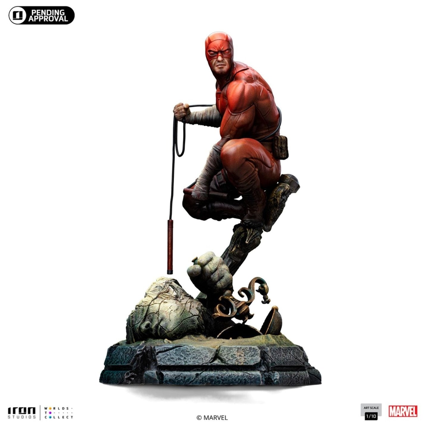 Daredevil Unleashed 1/10 Statue von Iron Studios