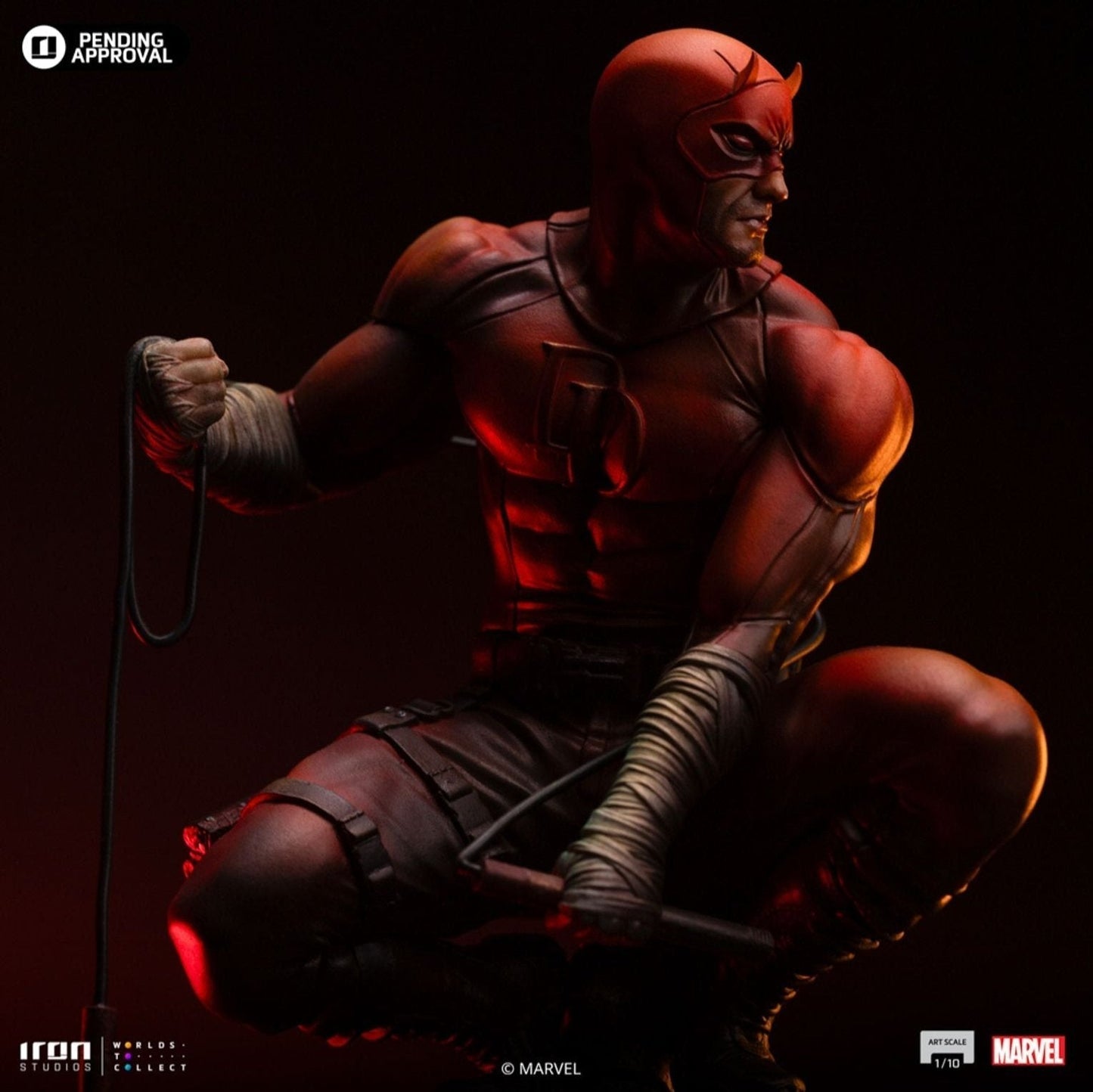 Daredevil Unleashed 1/10 Statue von Iron Studios