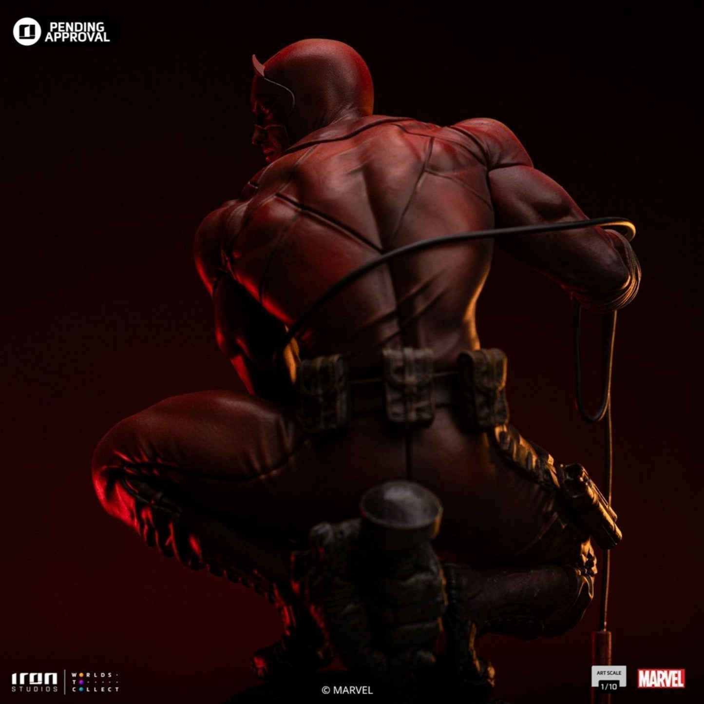 Daredevil Unleashed 1/10 Statue von Iron Studios