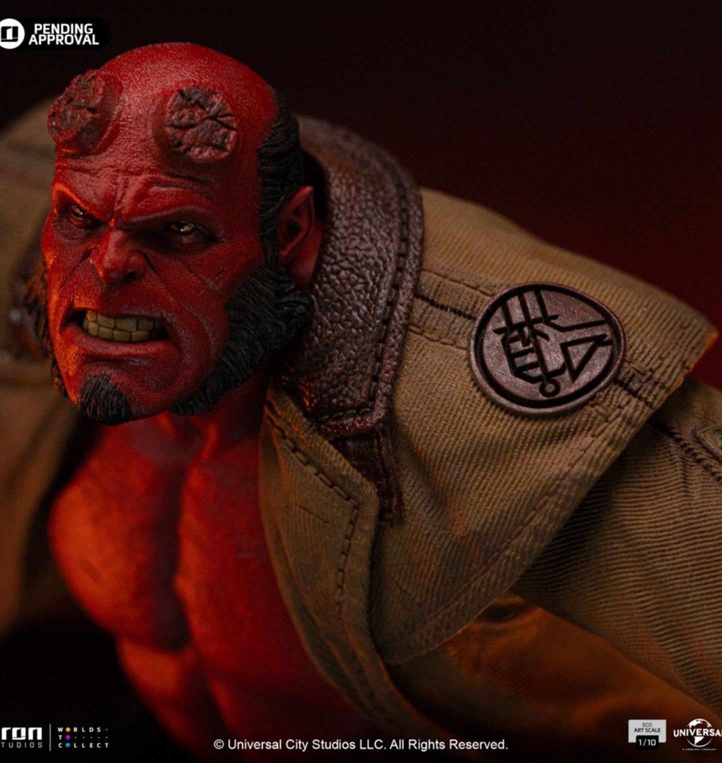 Hellboy (Hellboy 2) 1/10 Statue von Iron Studios