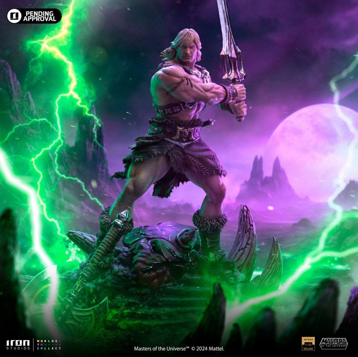 He-Man Entfesselt (Masters of the Universe) 1/10 Statue von Iron Studios