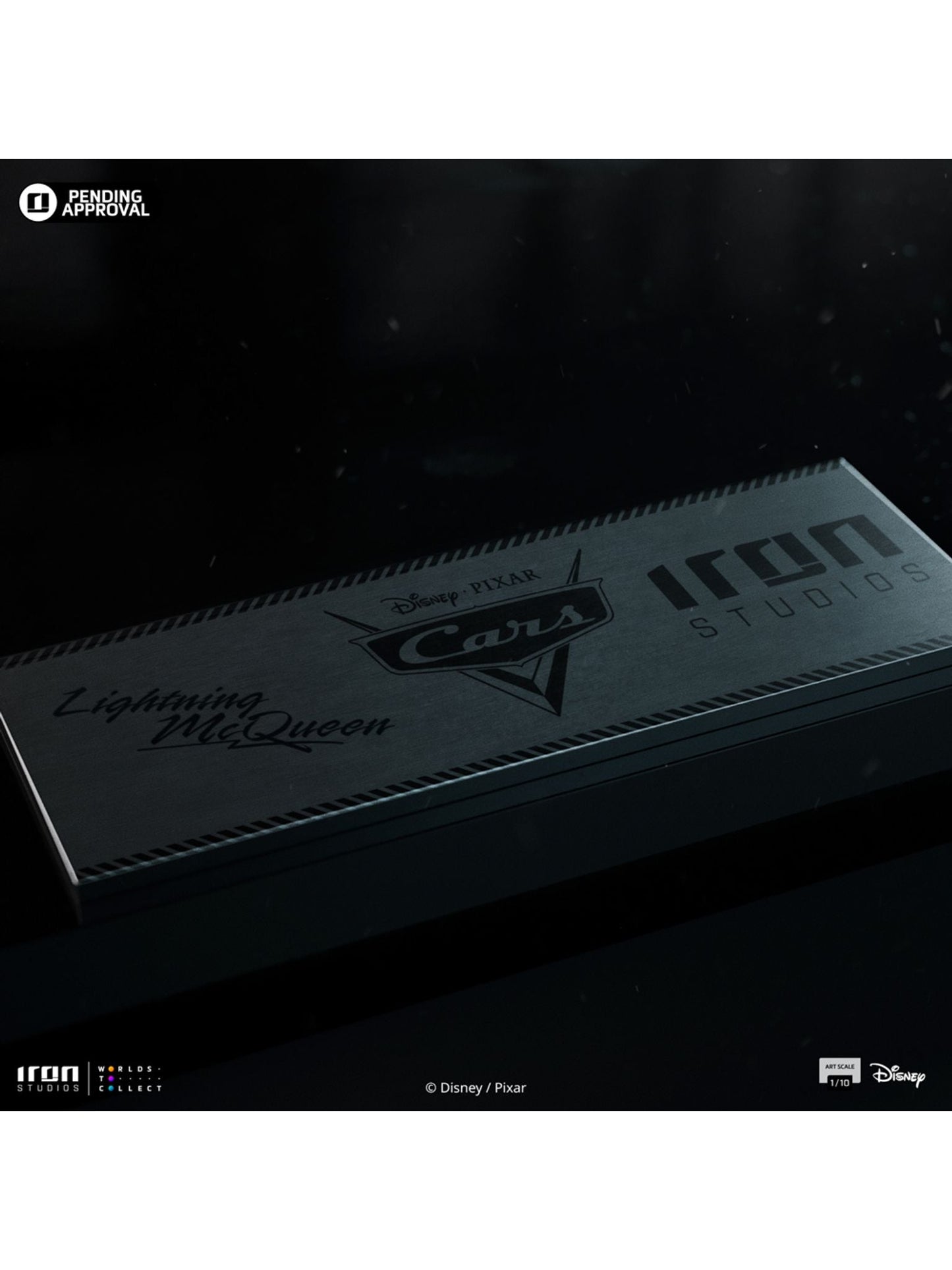 Disney Cars - Lightning McQueen 1/10 Statue von Iron Studios