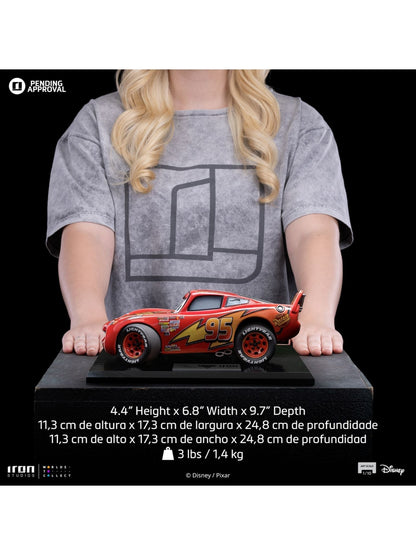 Disney Cars - Lightning McQueen 1/10 Statue von Iron Studios