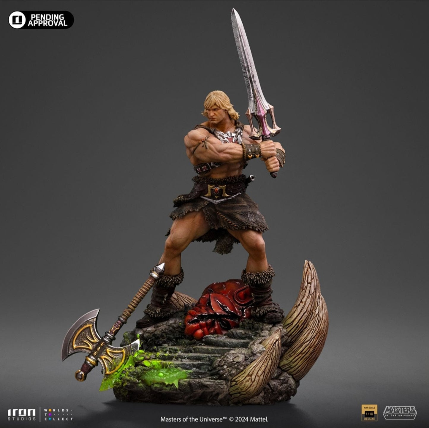 He-Man Entfesselt (Masters of the Universe) 1/10 Statue von Iron Studios