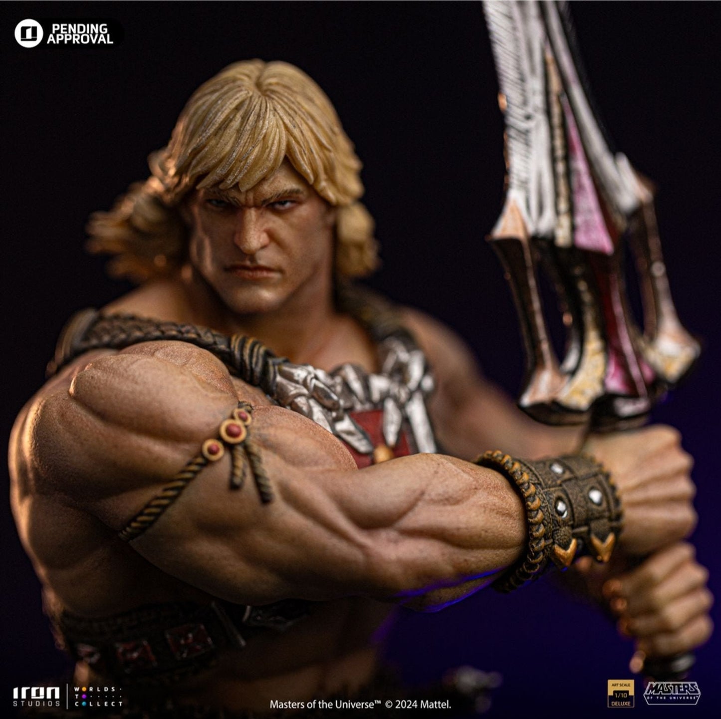 He-Man Entfesselt (Masters of the Universe) 1/10 Statue von Iron Studios