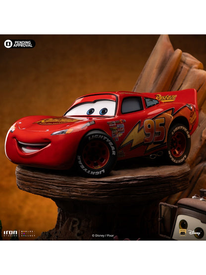 Disney Cars - Lightning McQueen & Tow Mater Deluxe 1/10 Statue von Iron Studios