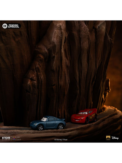 Disney Cars - Lightning McQueen & Tow Mater Deluxe 1/10 Statue von Iron Studios