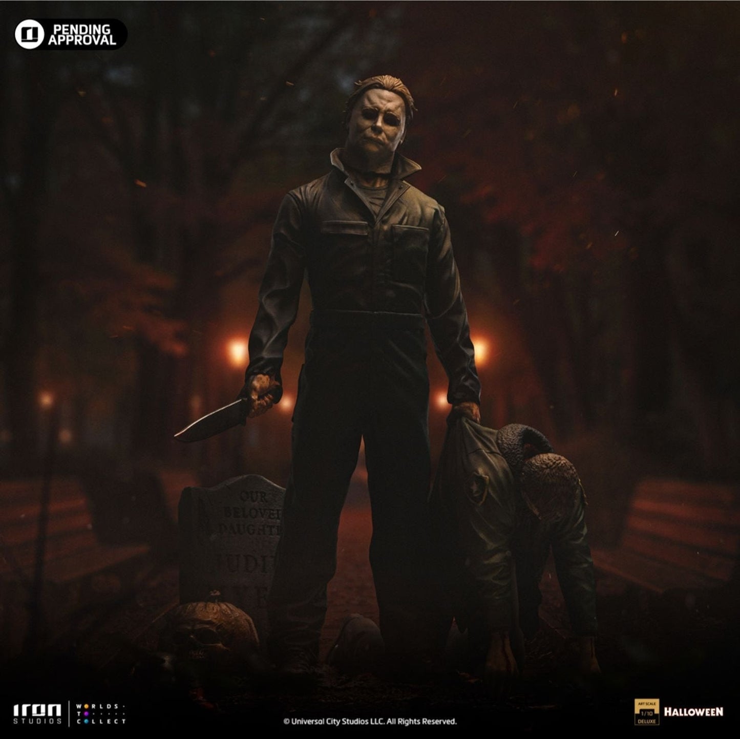Michael Myers (Halloween) Deluxe 1/10 Statue von Iron Studios