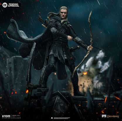 Legolas Entfesselt Die Herr der Ringe Kunst-Skala 1/10 Statue von Iron Studios