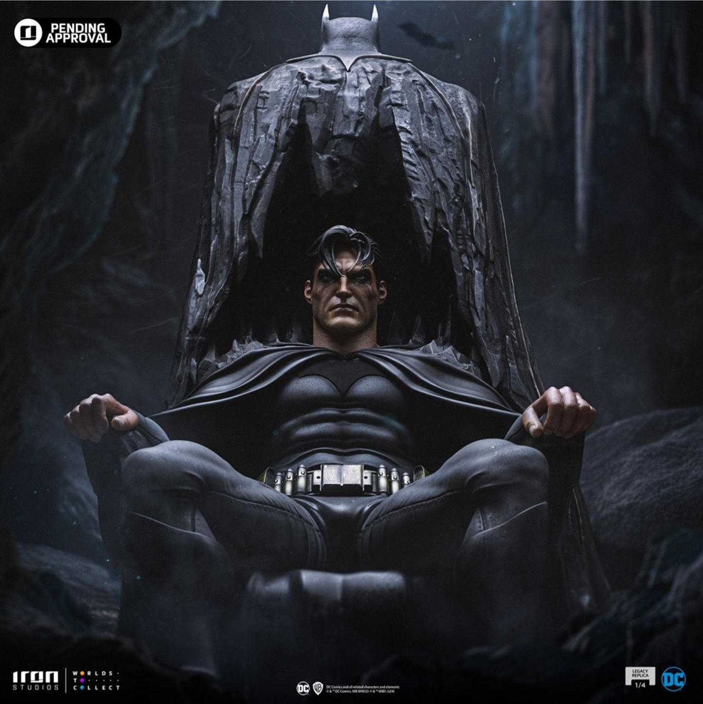 Batman Identität - Legacy Replica 1/4 Statue von Iron Studios