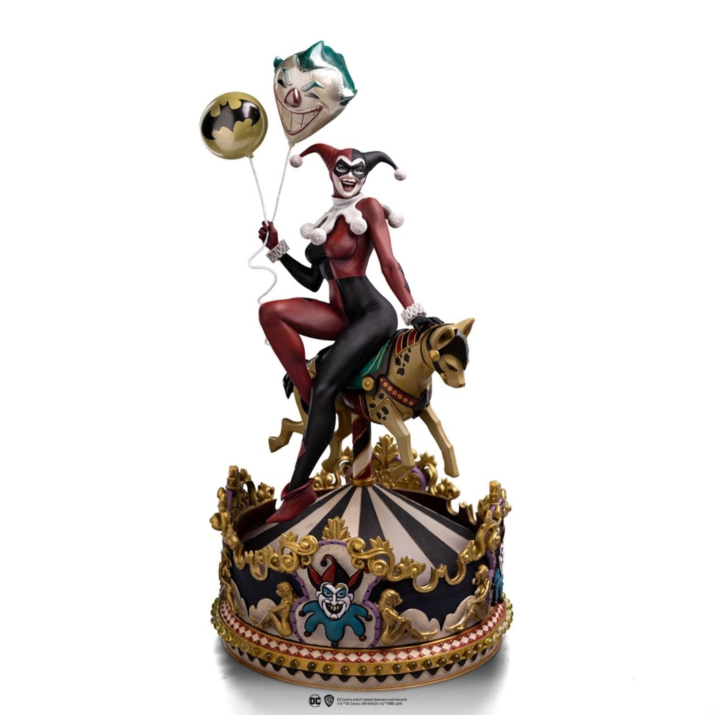 Harley Quinn Unleashed Art Scale 1/10 Statue von Iron Studios