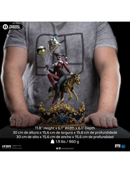 Harley Quinn Unleashed Art Scale 1/10 Statue von Iron Studios
