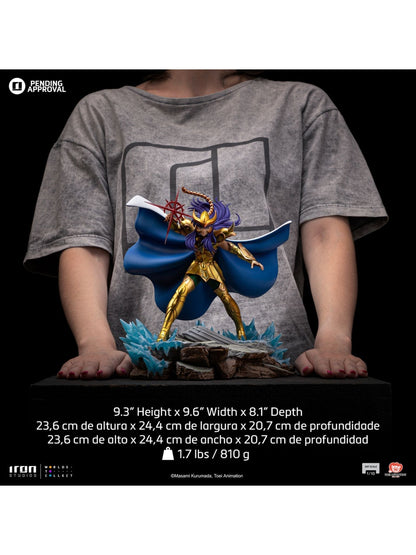 Skorpion Milo (Saint Seiya) Art Scale 1/10 Statue von Iron Studios