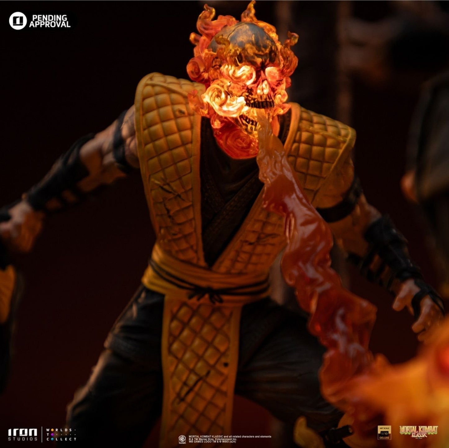 Scorpion Fatality (Mortal Kombat) Kunstmaßstab 1/10 von Iron Studios