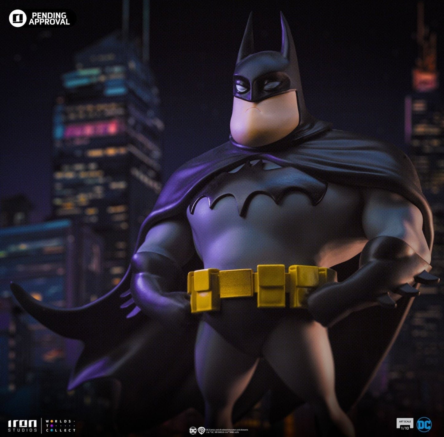 Batman (DC Comics Icons Animated) Statue von Iron Studios
